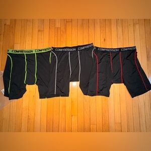 New 3 pack Men’s Holure Compression briefs size 3XL XXXL poly spandex gym